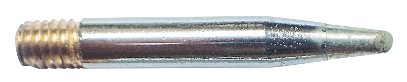 10 punte di ricambio per saldatore per MKC-708 - a taglio 45° (B8-3)