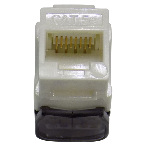486105020 Socket modular cat5 8/8 rj45 keystone for panel w/o inserter