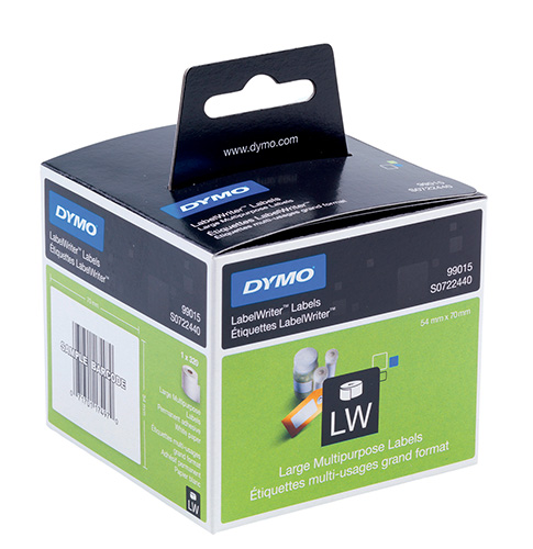 Etichette DYMO® LabelWriter™ Disch./Badge Bianco - 54 x 70 mm