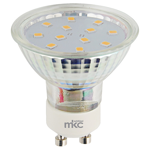 Faretto a LED Vetro GU10 5W 3000k MKC light