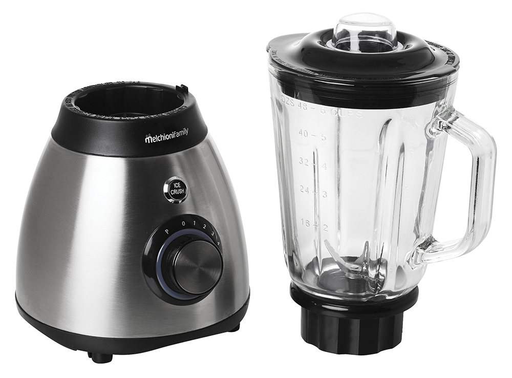 Frullatore con bicchiere in vetro 600W FRULLO GLASS