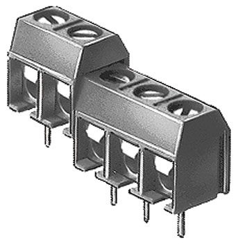 Morsetti serrafilo componibili orizzontali 2poli passo 5mm XY301V-2P