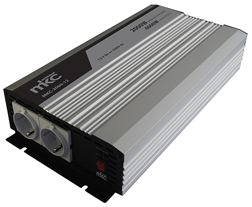 Inverter MKC-2000-12 12VDC 230VAC 2000W softstart onda sinusoidale modificata