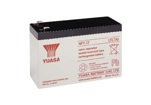 Batteria al piombo ricaricabile 12v 7Ah YUASA