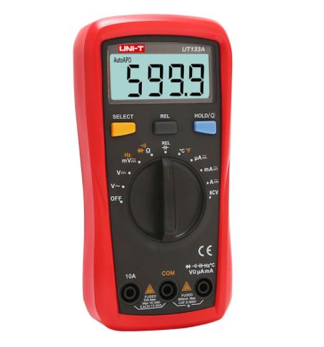 Multimetro Digitale UNI-T Autorange da 600V UT133A