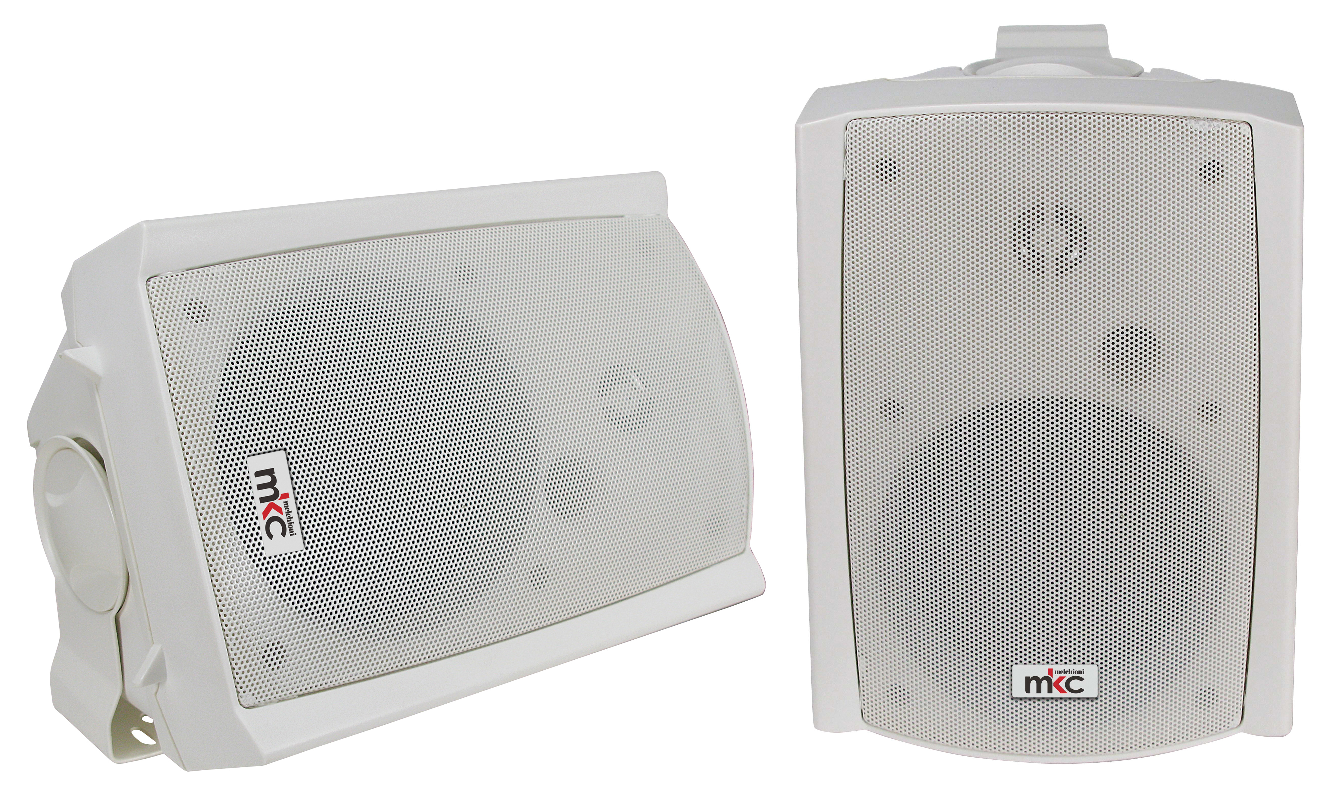 MKC 550718532 Speakers ( pair) Box Bass Reflex 30W White 8ohm , w/transformer 100V.