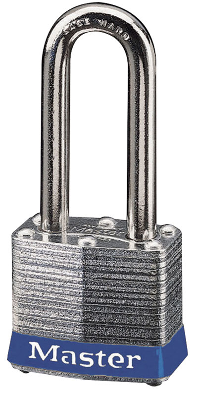 Lucchetto 43mm laminato, con grillo lungo