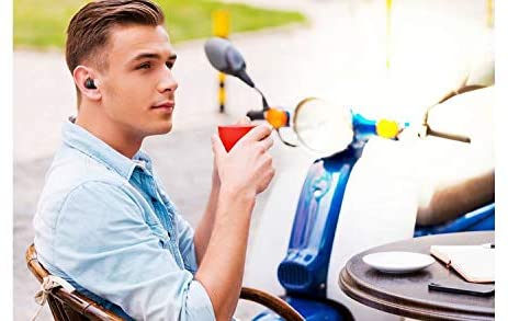 Stereo earphones with Bluetooth, Model Vervebuds 110, black