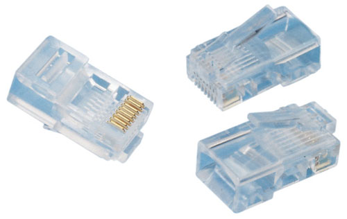 486105003 Plug modular cat 5 keyed