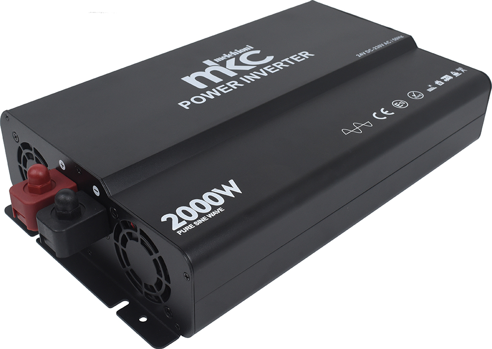 INVERTER MKC-RSP20-24 24VDC 230VCA 2000W SOFTSTART ONDA PURA