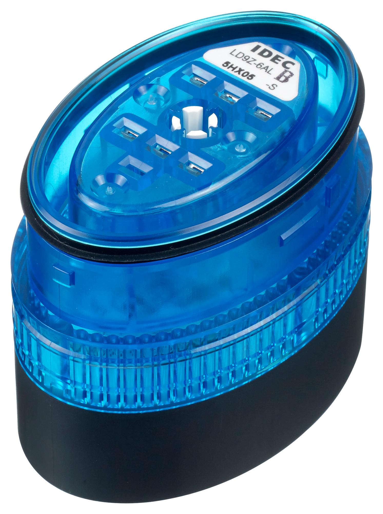 Unita Led Blu Torretta Nera Ld9Z-6Alb-S Idec