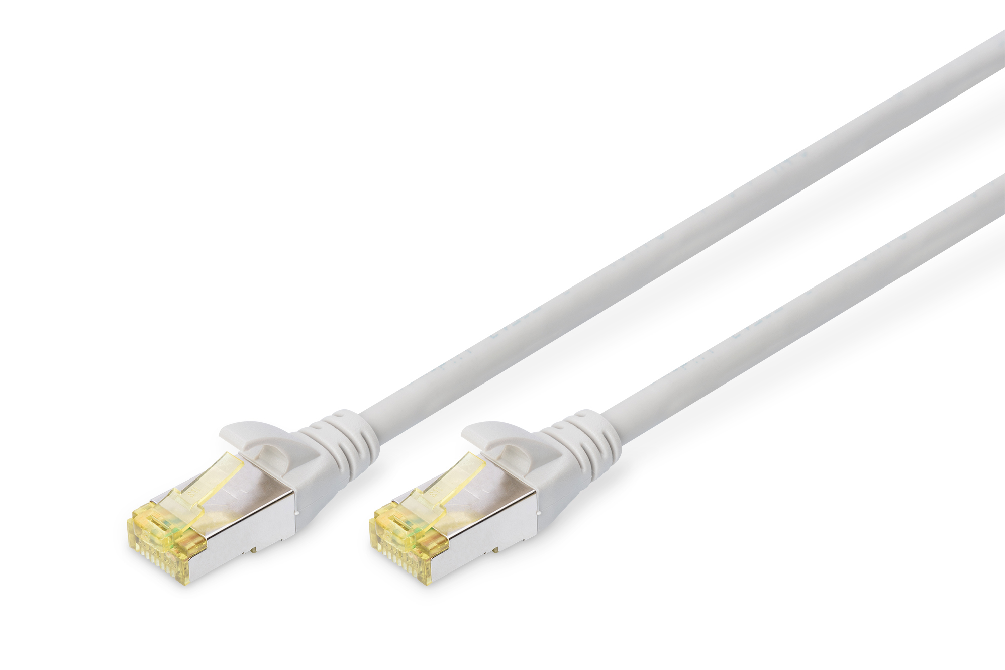 Digitus DK1644A0250 - Cavo Patch S-FTP CAT 6A, CU, 26AWG, guaina LSZH, colore grigio, lunghezza 25 mt.