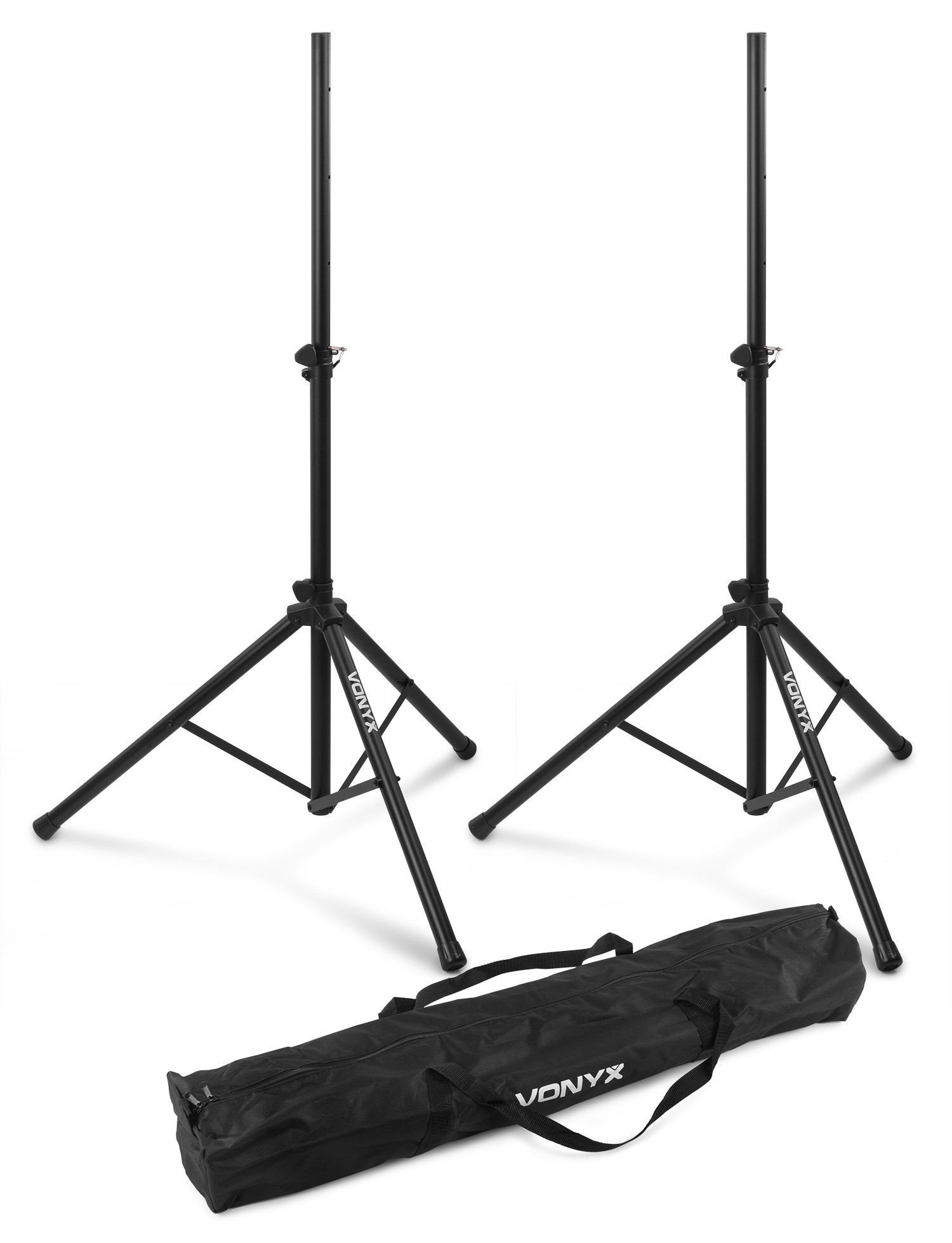 Kit Supporti treppiede per diffusori : 2 supporti + borsa, Mod. LS01K