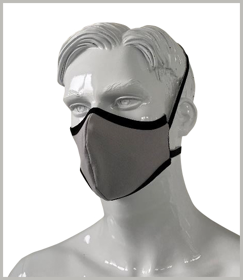 Mascherina facciale lavabile in tessuto in fibra di carbonio - 5-10 ANNI