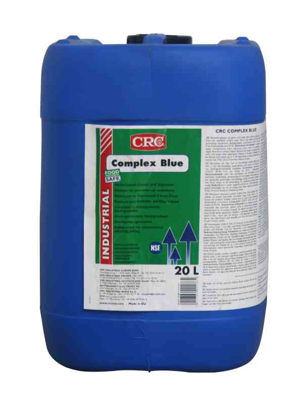 Complex Blue Energico Sgrassante Concentrato, Tanica Da 20 Lt C6303 CRC