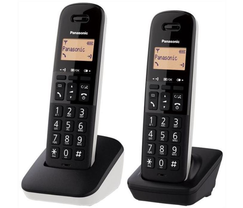 Telefono Cordless Duo Panasonic KX-TGB612JTW