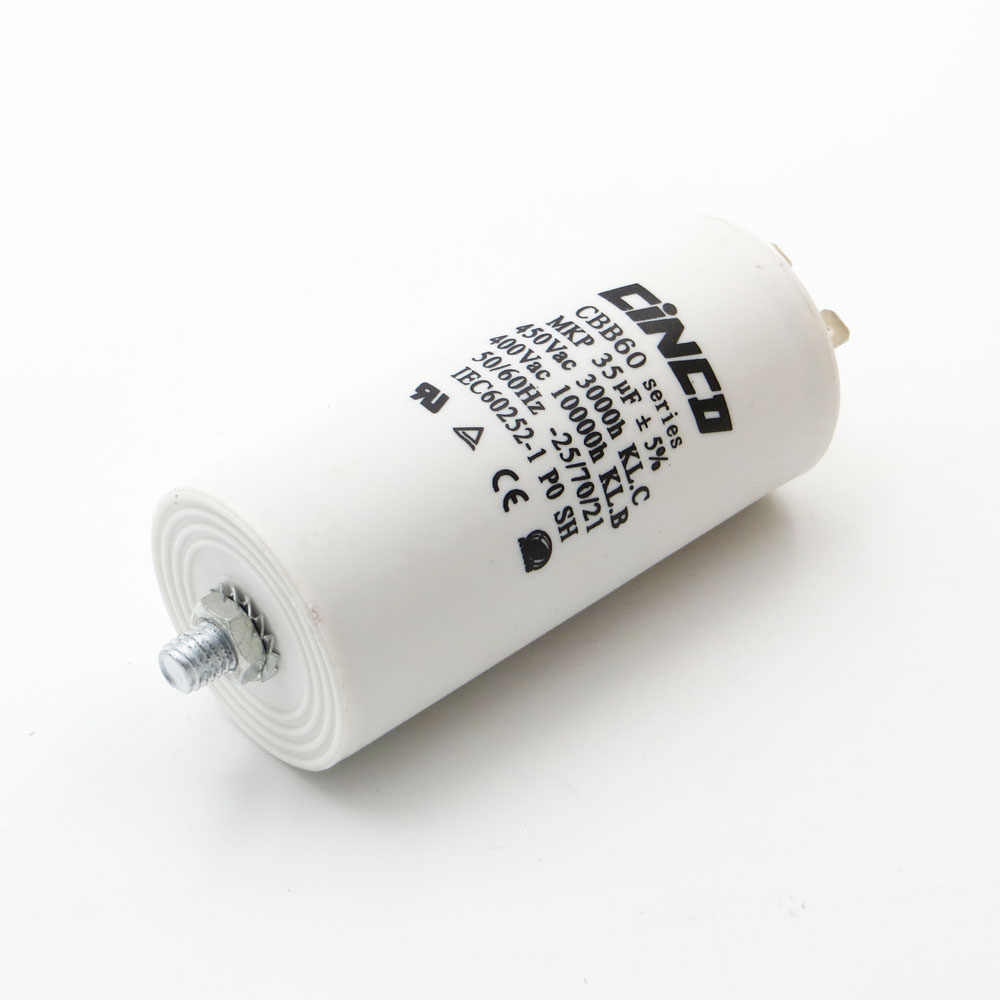 Polypropylene Capacitor for Faston Terminal Inrush 35UF 400/450V