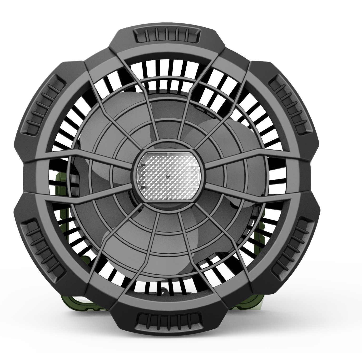 Portable fan MF 0501VL with rechargeable light 2in1