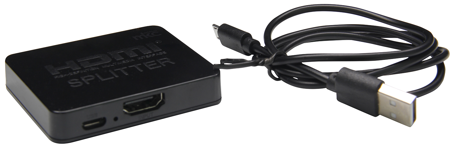 4K 30Hz HDMI Splitter 1 IN x 2 OUT mod. MK-SP2-P 4K