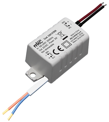 Miniaturised power supply MKC, MKC-S3-24, 24V 3W