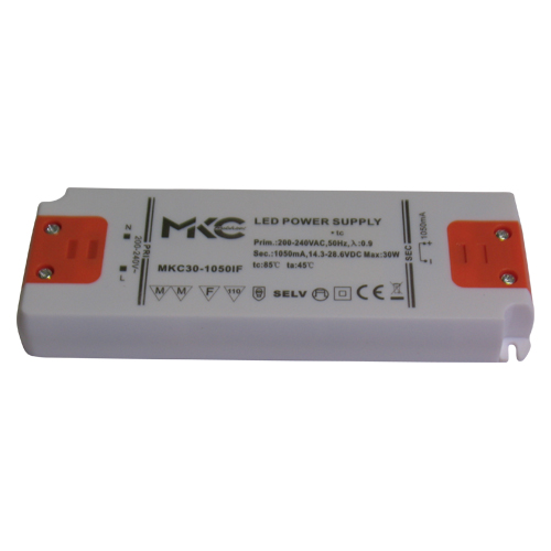 Driver LED MKC30-1050IF 1050mA 30W DC output 28.6 VDC MKC30-1050IF