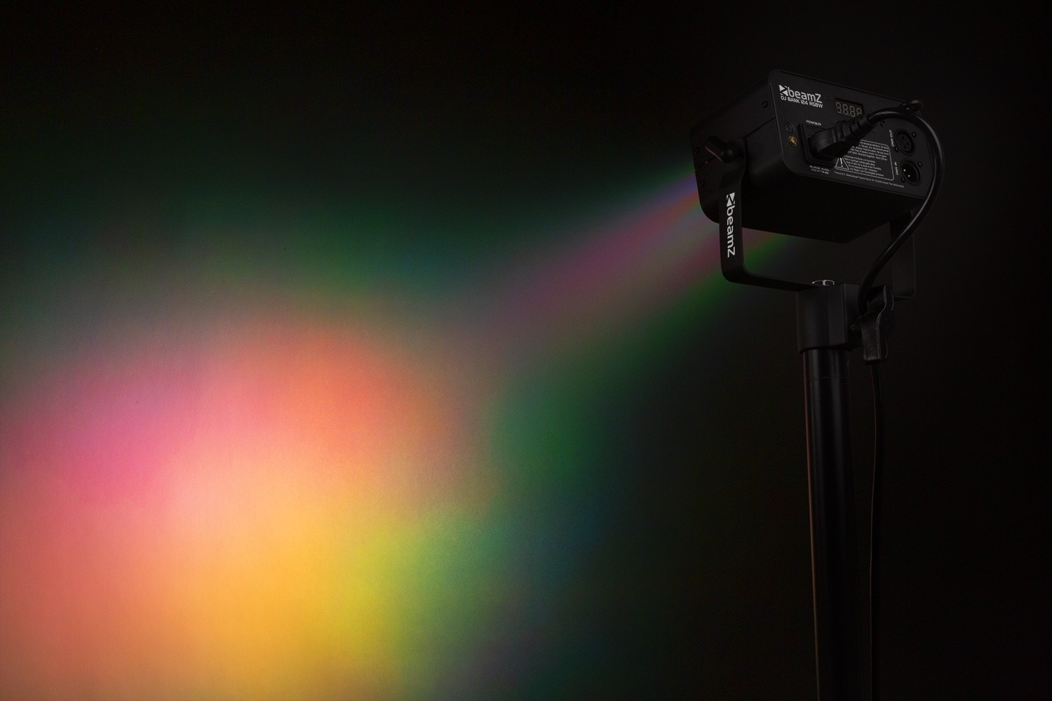 Light Effect with RGBW light beams, Model DJ Bank 124 RGBW