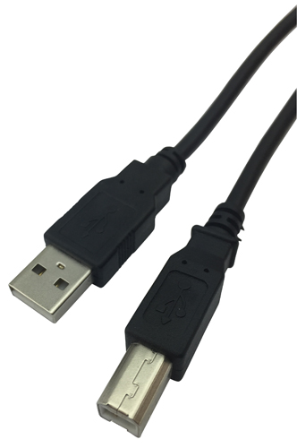 Cavo usb 2.0 am-bm cca 2mt. nero bk MKC 3101/2M
