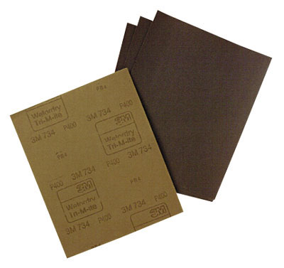 Carta abrasiva 3M Wetordry 734, 230mm X 280mm, P1200