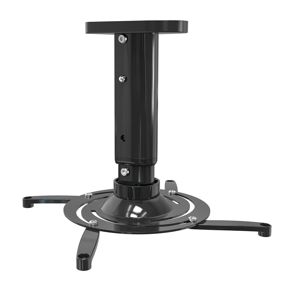Supporto da soffitto per videopriettori. Distanza da soffitto 240-3105mm, colore nero, Mod. SP-IR-CEILING-240/310