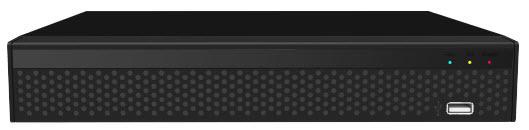 NVR  9 Canali IP - 4 ingressi PoE - H265 Audio e Allarmi - 4K