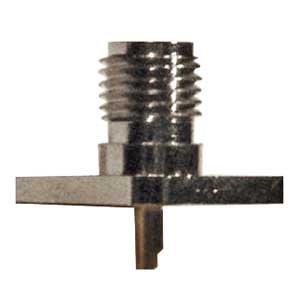 SMA Panel Mount Socket to Solder with Flange S/1256-C