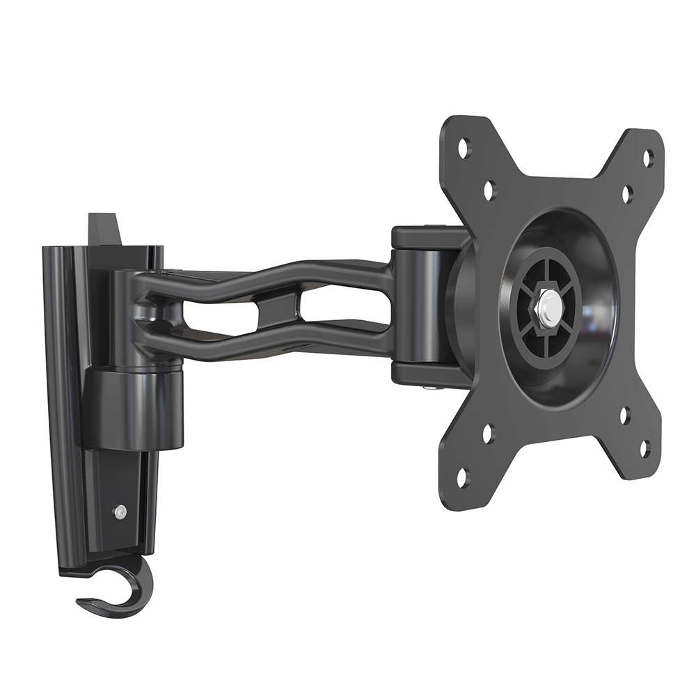 Supporto TV 10''-27'' a due snodi, nero, Mod. STV-IR-1027-2