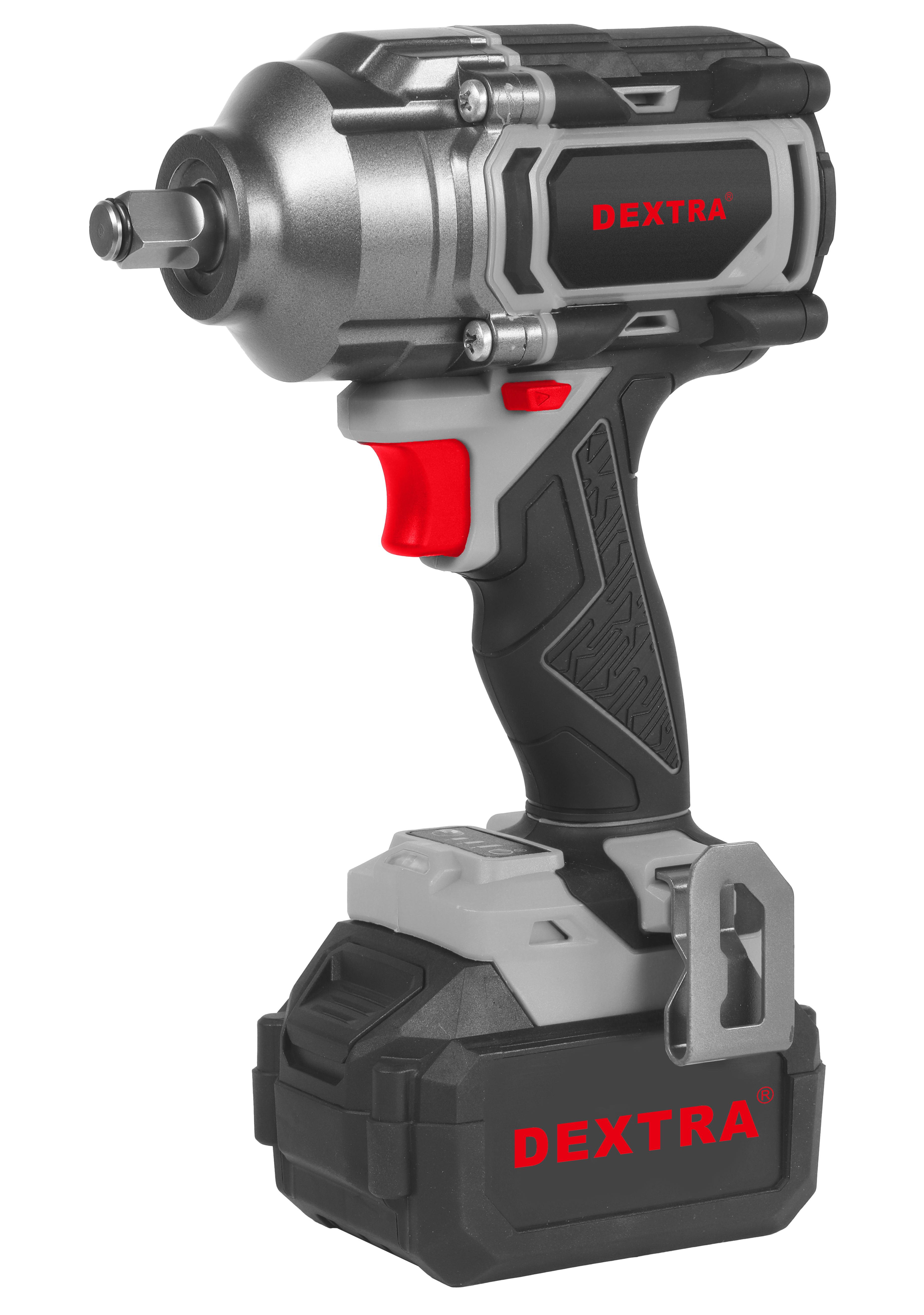 Avvitatore a impulsi brushless 20V 600 N·m con attacco 1/2” e coppia inversa 900 N·m DEXTRA