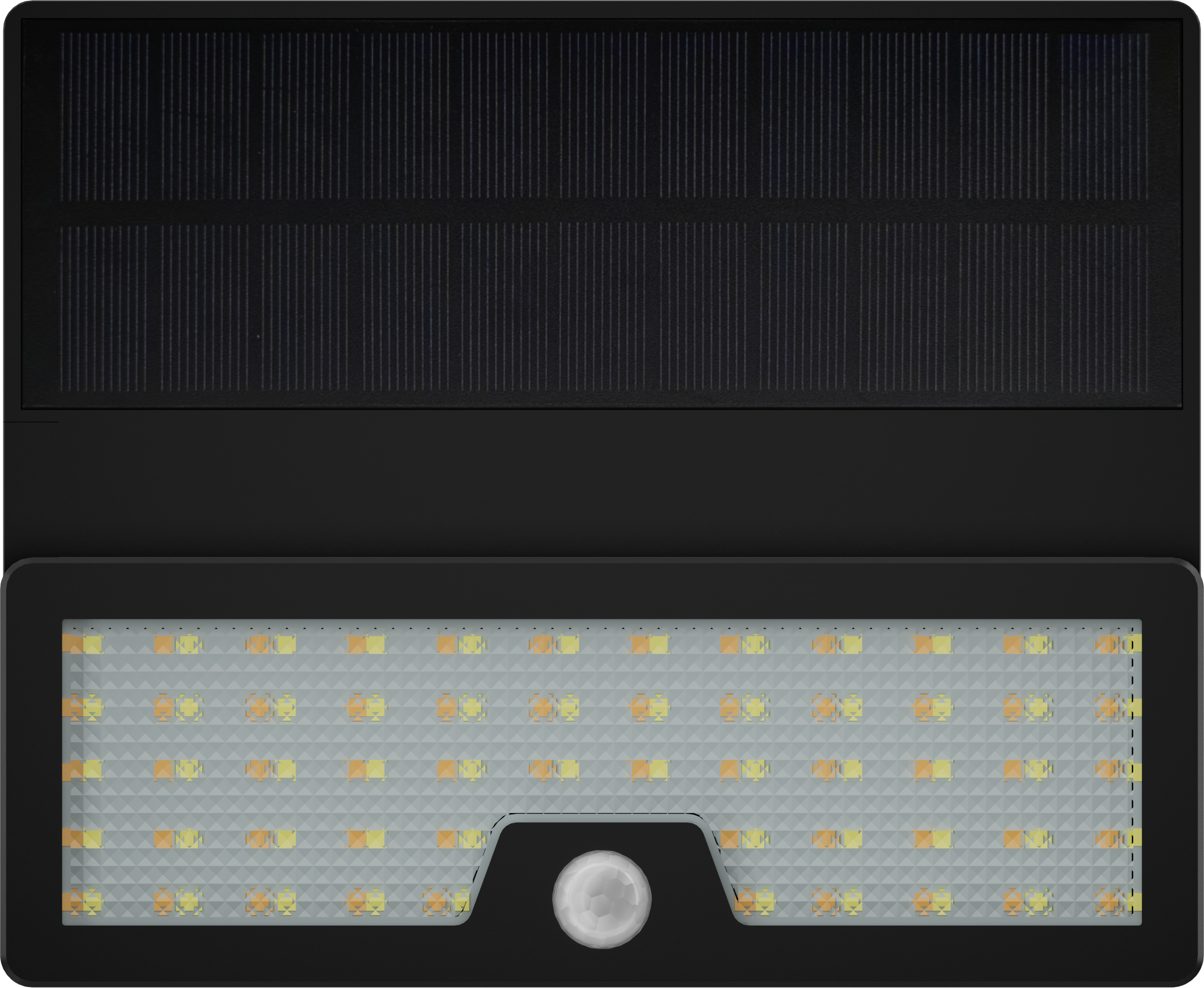 PICCO 8W - 8W battery-powered solar spotlight, adjustable with PIR sensor