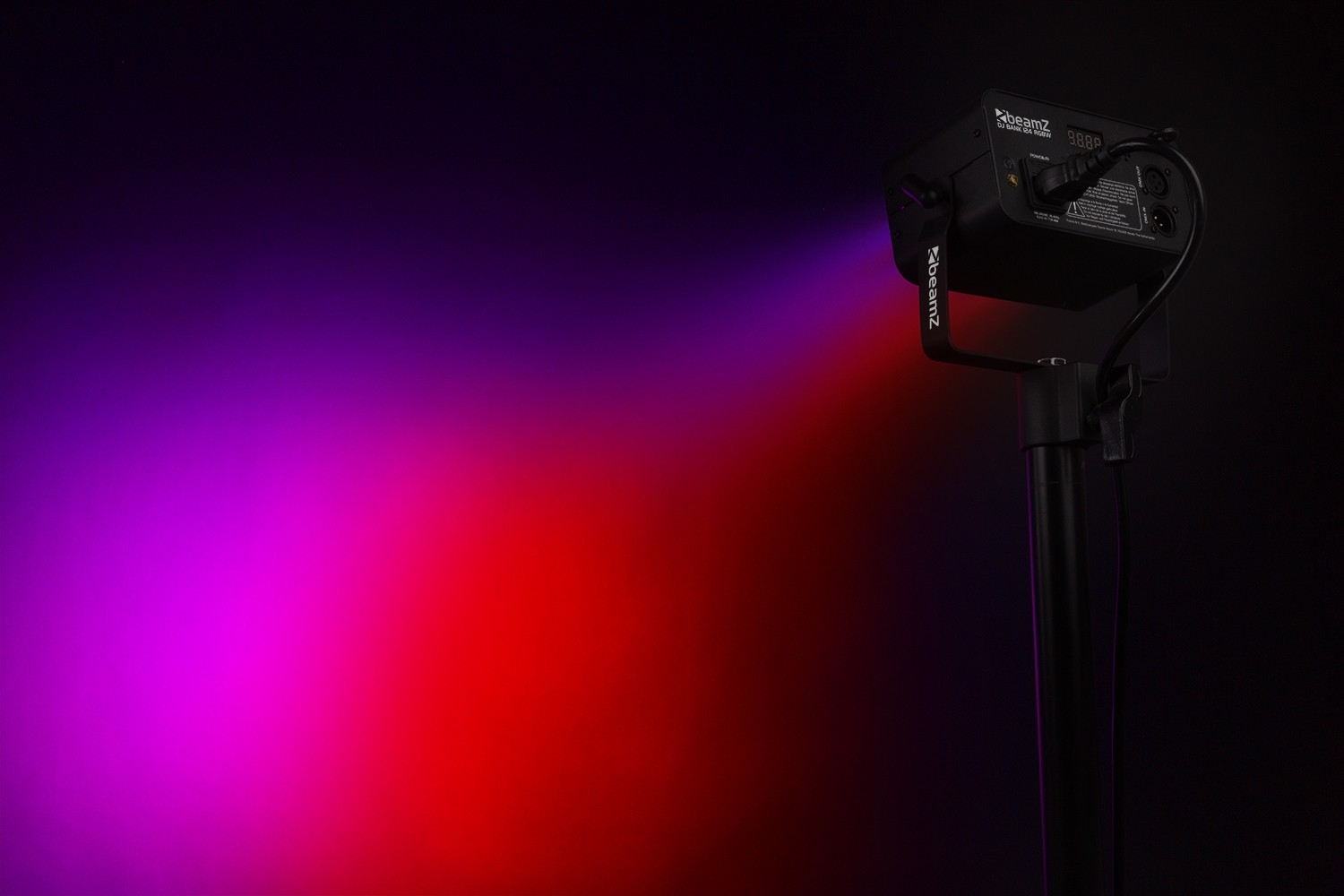 Light Effect with RGBW light beams, Model DJ Bank 124 RGBW