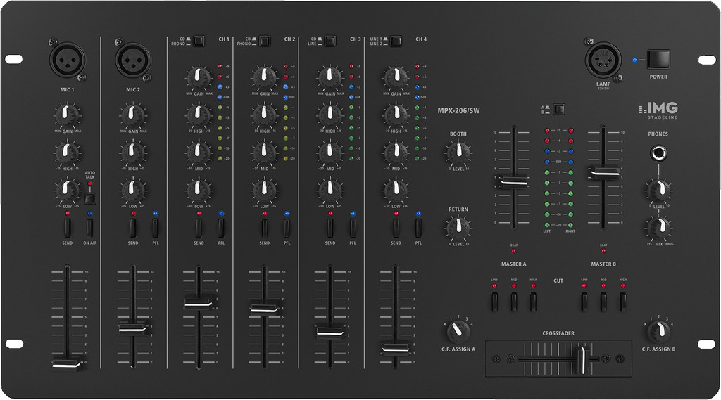MPX-206/SW - Mixer Stereo