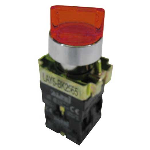 Selettore Luminoso Aleva A 2 Posizioni Fisse R N0+Nc AP/INT/B246-C