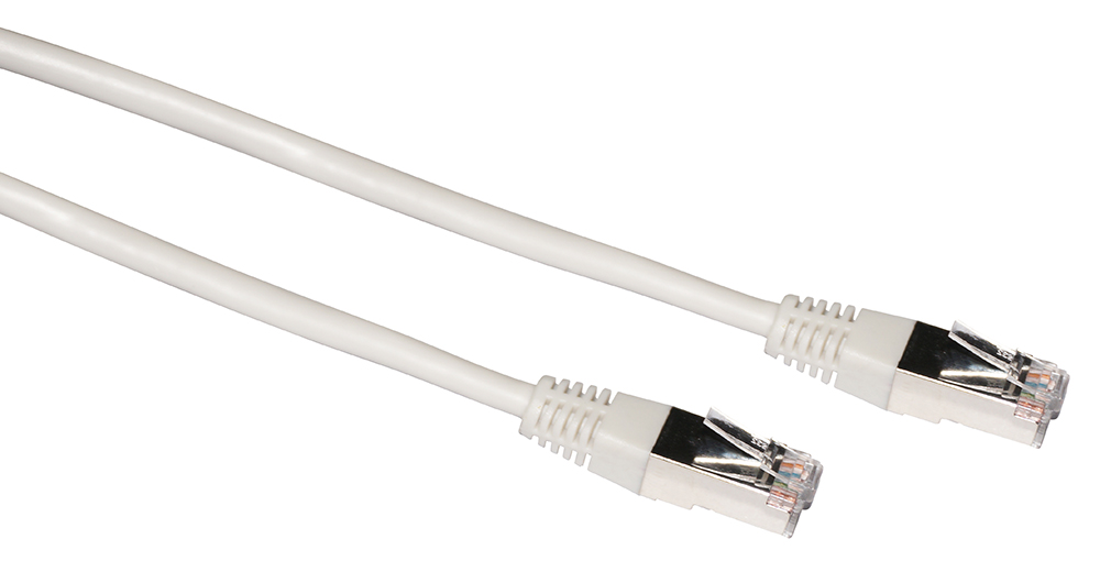 MK-5FCA10 - FTP CAT 5E Patch Cable, CCA, 26AWG, PVC sheath, grey colour, length 10 m.