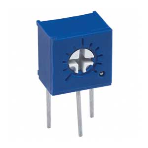 1G Vertical Cermet Trimmer 200 Ohm TRS23W200-I