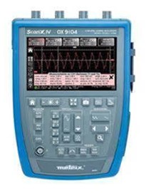 KIT Oscilloscopio OX9304 da 4 X 300Mhz 4 sonde HX0030C 4 adattatori BNC HX0031