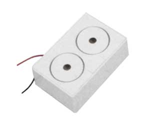 Sirena Piezo 105Db Bitonal 85x55x31 SI/531-C