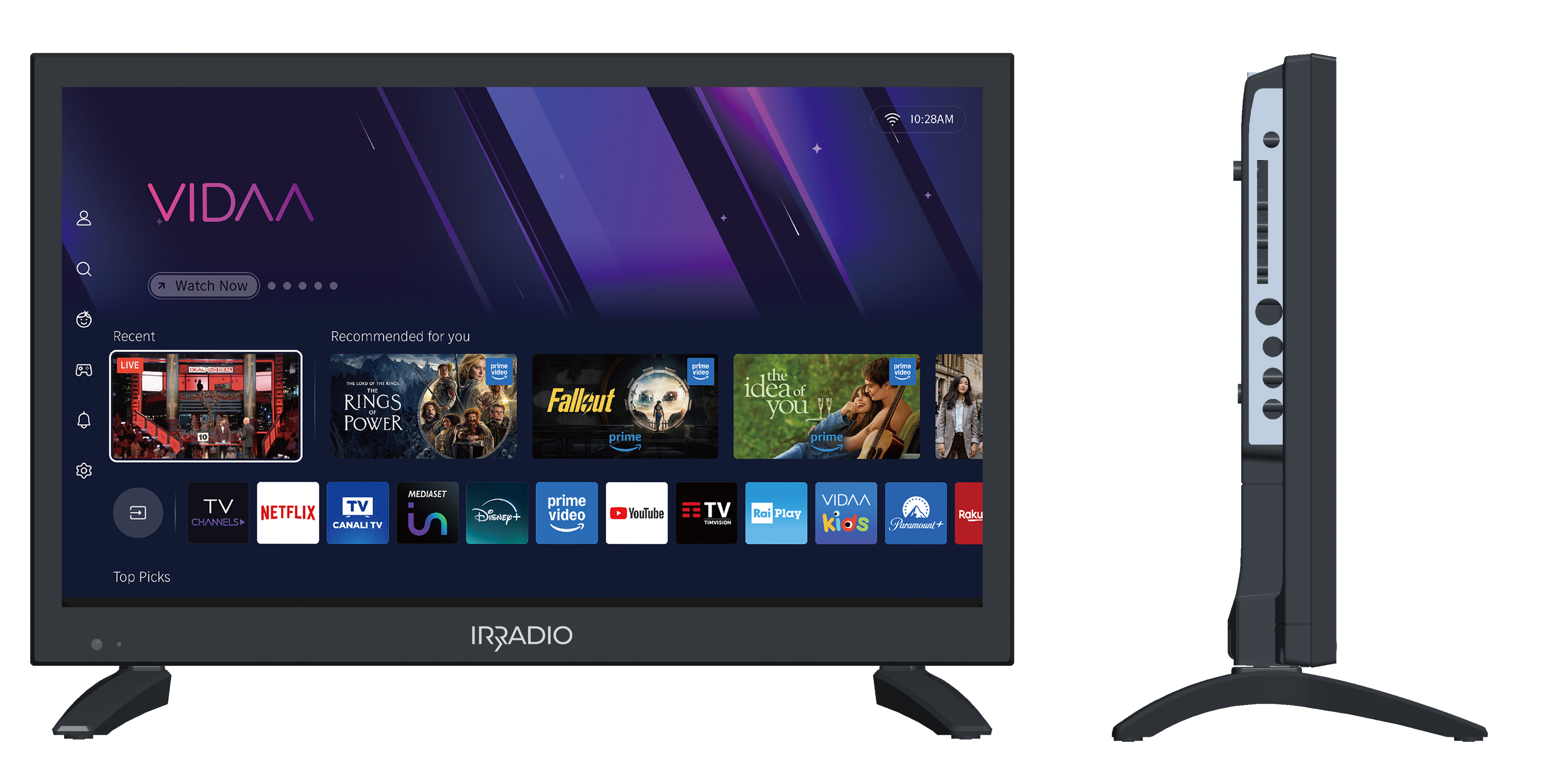 Smart TV 19" AC/DC VIDAA