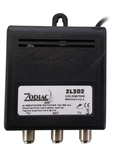 ZL302 - TV switching power supply, 12V 300mA, 1 IN - 2 OUT