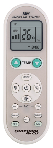superior 559535033 Telecomando universale per condizionatori d'aria AIR CO