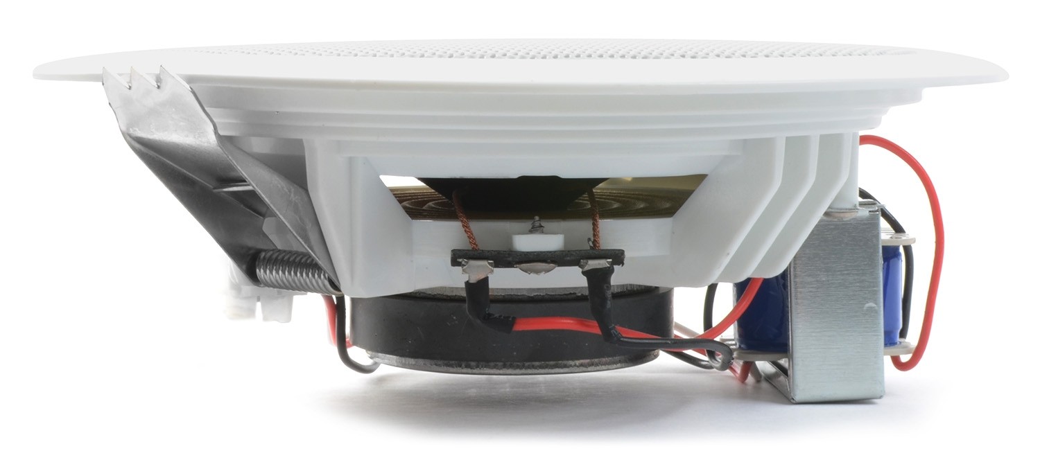6W Ceiling Recessed Speaker, 100V-8Ω, white CSPB5