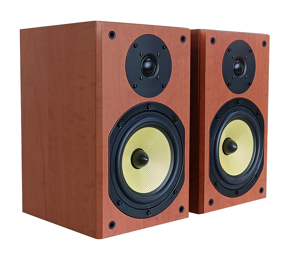 Pair of passive 2-way speakers 120W 6.5" 4 Ohm MKDP-65K PRO Cherry