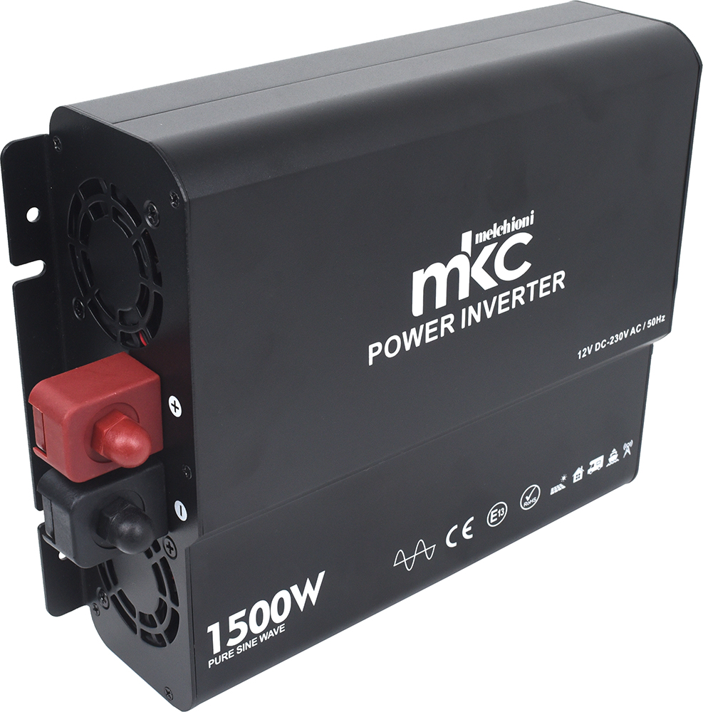 INVERTER MKC-RSP15-12 12VDC 230VCA 1500W SOFTSTART ONDA PURA