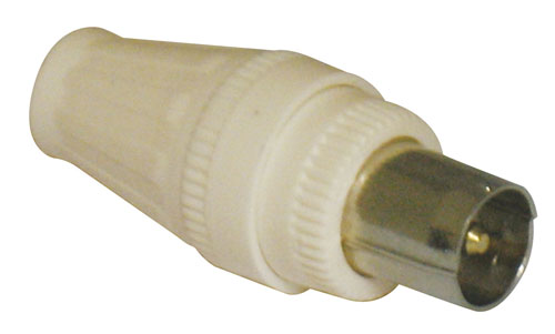 491218665 Plug coaxial tv  9,5 mm flying