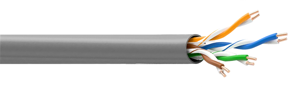 MK-5EUSCU.305 Cavo CAT5E UTP solido in rame, 305mt., Guaina LSZH