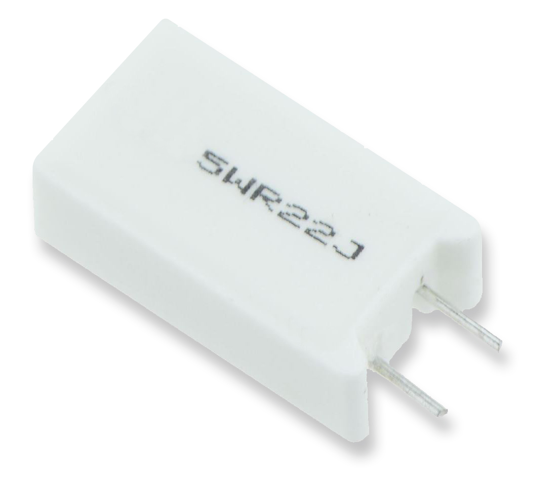 Resistenza a filo avvolto in contenitore ceramico SQM5-47R-J